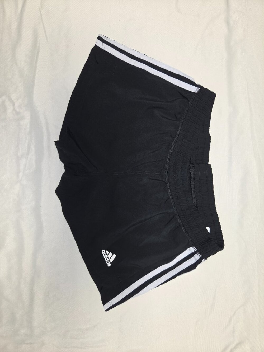 adidas Aeroready 3-Stripe Knit Training Shorts Black Size Small